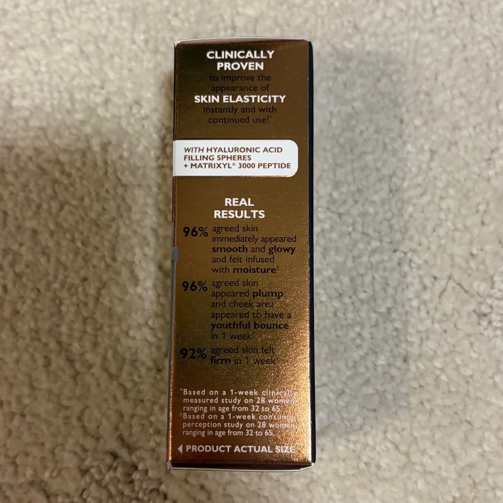 New in Box Peter Thomas Roth Instant FirmX Collagen Bounce Stick Bronze Glow